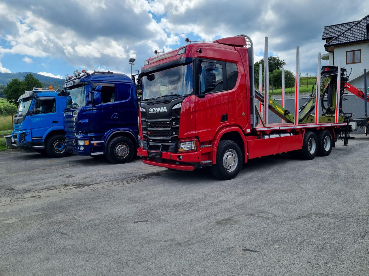 Scania R520 XT V8 - Camião de transporte de madeira: foto 5 Scania R520 XT V8 - Camião de transporte de madeira: foto 5