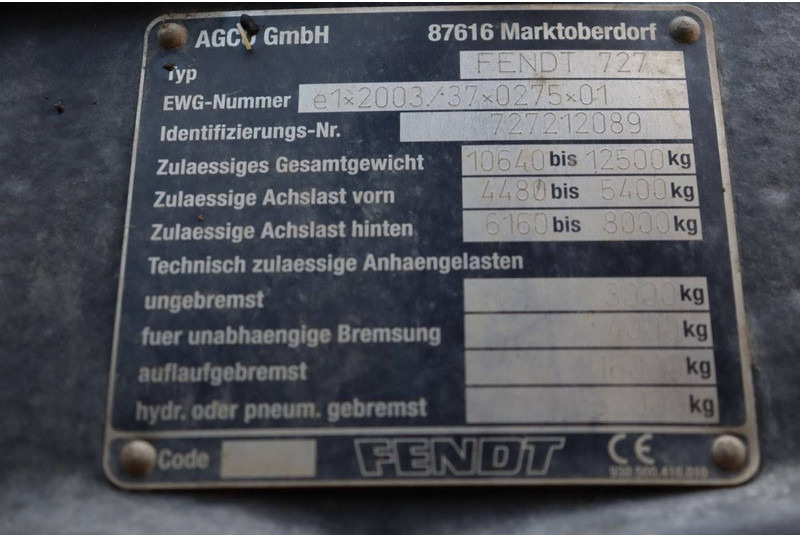 Trator Fendt 718: foto 19