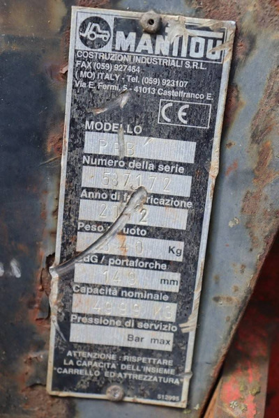 Empilhador telescópico Manitou MLT 524: foto 15