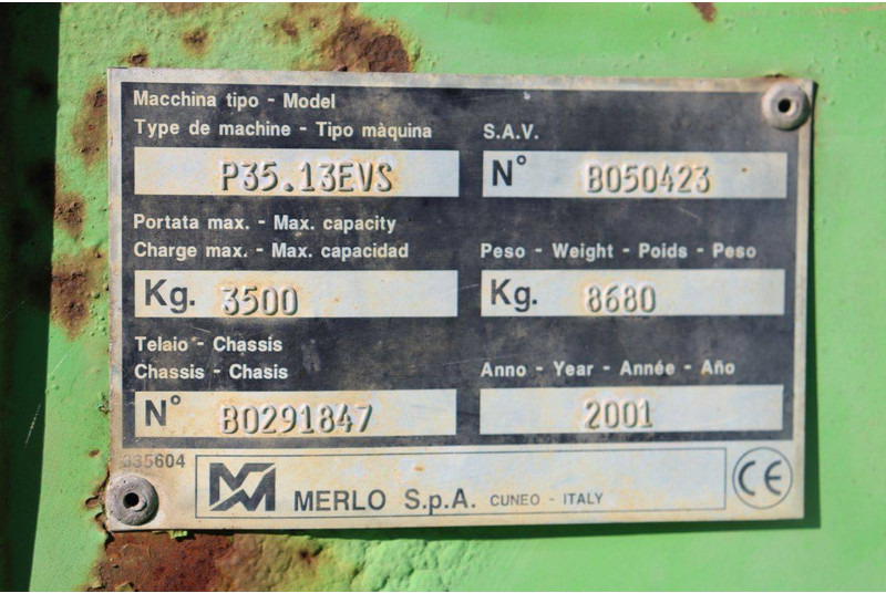 Empilhador telescópico Merlo P35.13EVS: foto 19