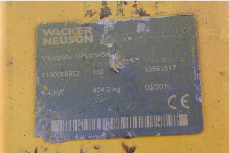 Placas vibratórias Neuson DPU 5545: foto 16