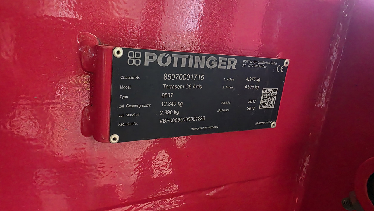 PÖTTINGER Terrasem C6 Artis - Semeadeira: foto 4 PÖTTINGER Terrasem C6 Artis - Semeadeira: foto 4