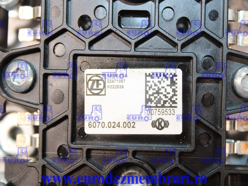 BLOC SUPAPE SELECTOR VITEZE TRAXON MAN TGX TG3 81.32550.6021, 81.32550.6018, 6070024002, K022839 - Caixas de velocidade e peças por Camião: foto 3 BLOC SUPAPE SELECTOR VITEZE TRAXON MAN TGX TG3 81.32550.6021, 81.32550.6018, 6070024002, K022839 - Caixas de velocidade e peças por Camião: foto 3