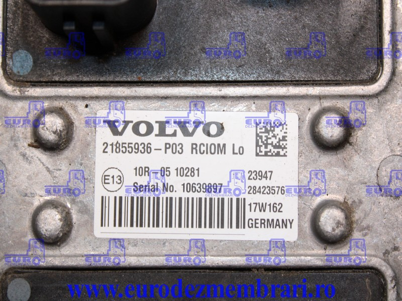 CALCULATOR RCIOM VOLVO FH4 21855936, 21546873 - Centralina electrónica por Camião: foto 2 CALCULATOR RCIOM VOLVO FH4 21855936, 21546873 - Centralina electrónica por Camião: foto 2