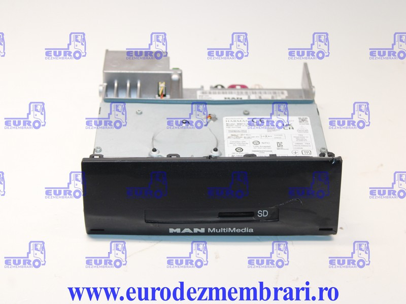 CALCULATOR UNITATE MULTIMEDIA MMTA3 MAN TGX TG3 81.28100.6085 - Centralina electrónica por Camião: foto 1 CALCULATOR UNITATE MULTIMEDIA MMTA3 MAN TGX TG3 81.28100.6085 - Centralina electrónica por Camião: foto 1