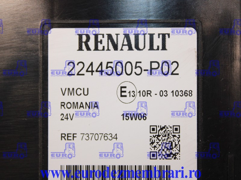 CALCULATOR VMCU RENAULT T 22445005, 22445008, 22777547, 23006079, 21936559 - Centralina electrónica por Camião: foto 3 CALCULATOR VMCU RENAULT T 22445005, 22445008, 22777547, 23006079, 21936559 - Centralina electrónica por Camião: foto 3