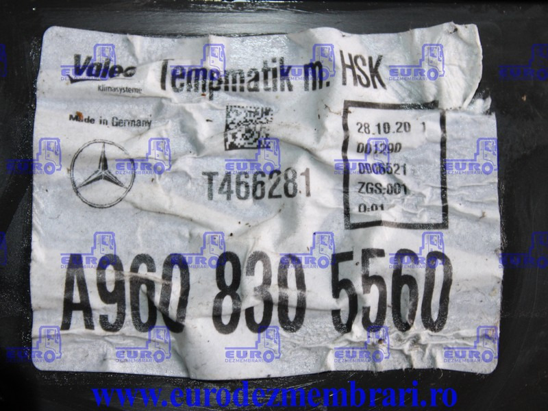 CARCASA SISTEM CLIMATIZARE MERCEDES ACTROS MP4 A9608305560 - Peça de ar condicionado por Camião: foto 3 CARCASA SISTEM CLIMATIZARE MERCEDES ACTROS MP4 A9608305560 - Peça de ar condicionado por Camião: foto 3