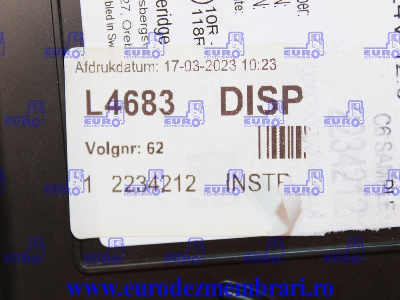 CEAS BORD DIGITAL DAF XF XG 2234212 - Painel de instrumentos por Camião: foto 5 CEAS BORD DIGITAL DAF XF XG 2234212 - Painel de instrumentos por Camião: foto 5