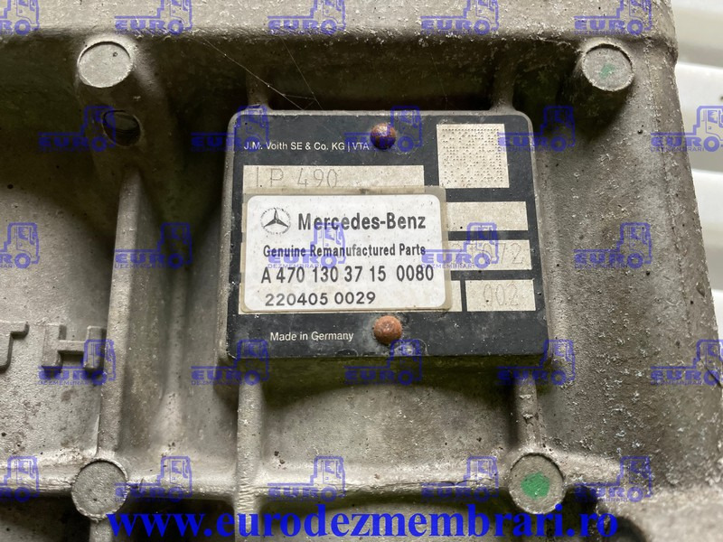 COMPRESOR AER MERCEDES ACTROS MP4 OM470LA A4701303715, A4701302015 - Compressor, sistema de ar comprimido por Camião: foto 2 COMPRESOR AER MERCEDES ACTROS MP4 OM470LA A4701303715, A4701302015 - Compressor, sistema de ar comprimido por Camião: foto 2