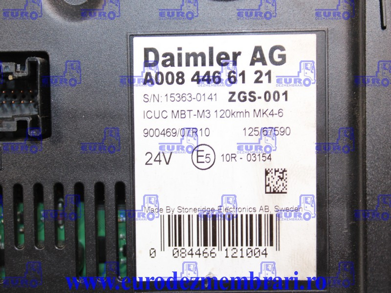 ELEMENT BORD CEAS BORD MERCEDES ACTROS MP4 A0084466121 - Cabine e interior por Camião: foto 3 ELEMENT BORD CEAS BORD MERCEDES ACTROS MP4 A0084466121 - Cabine e interior por Camião: foto 3