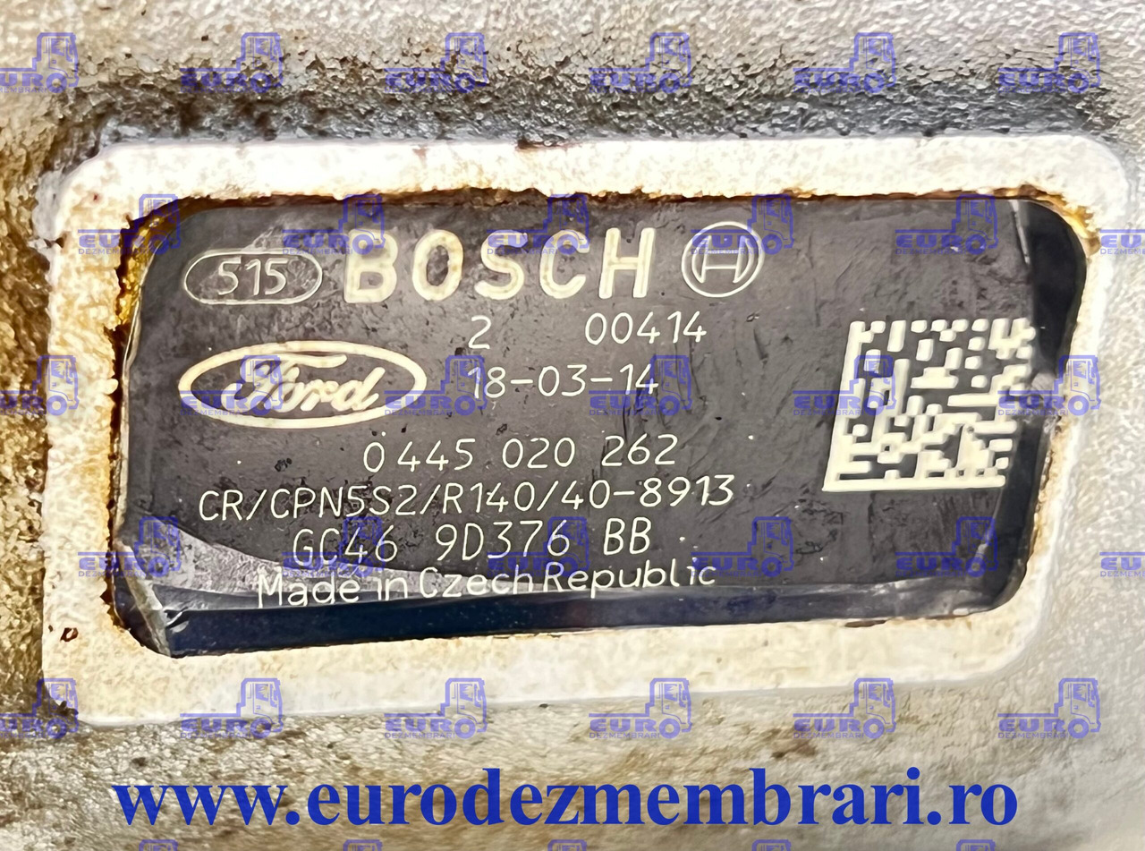 POMPA INALTA PRESIUNE FORD FHR6 GC469D376BB, 0445020262 - Bomba de combustivel por Camião: foto 2 POMPA INALTA PRESIUNE FORD FHR6 GC469D376BB, 0445020262 - Bomba de combustivel por Camião: foto 2
