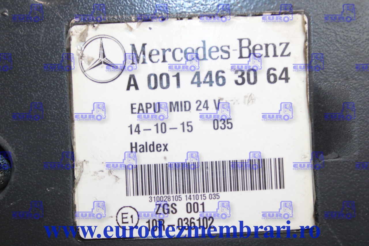 SUPAPA REFULARE MERCEDES ACTROS MP4 A0014463064 - Válvula de freio por Camião: foto 2 SUPAPA REFULARE MERCEDES ACTROS MP4 A0014463064 - Válvula de freio por Camião: foto 2