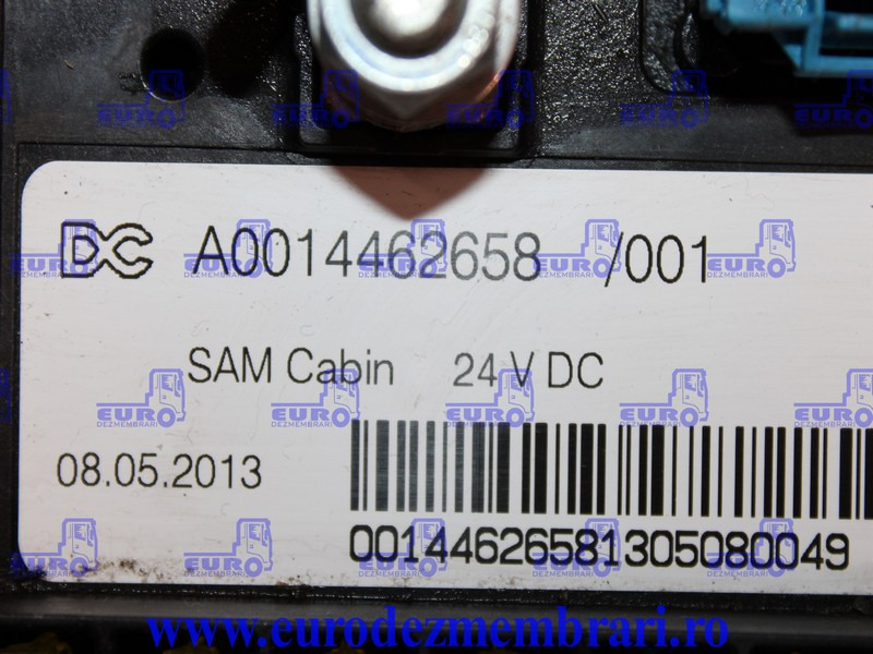 TABLOU SIGURANTE MERCEDES ACTROS MP4 SAM CABIN A0014462658, A0014466858 - Fusível por Camião: foto 3 TABLOU SIGURANTE MERCEDES ACTROS MP4 SAM CABIN A0014462658, A0014466858 - Fusível por Camião: foto 3