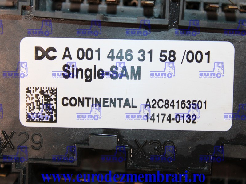 TABLOU SIGURANTE SINGLE SAM MERCEDES ACTROS MP4 A0014463158, A0014463658, A0014466158, A0014467658 - Fusível por Camião: foto 3 TABLOU SIGURANTE SINGLE SAM MERCEDES ACTROS MP4 A0014463158, A0014463658, A0014466158, A0014467658 - Fusível por Camião: foto 3