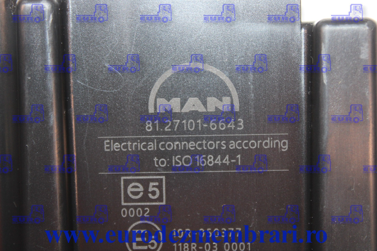 TAHOGRAF MAN TGX TG3 81.27101.6643 81.27101.6599 81.27101.6660 - Centralina electrónica por Camião: foto 2 TAHOGRAF MAN TGX TG3 81.27101.6643 81.27101.6599 81.27101.6660 - Centralina electrónica por Camião: foto 2