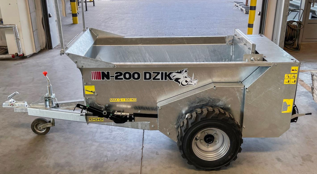 Cynkomet Rozrzutnik obornika 800 kg / Miststreuer Mini / SPREADER N-200 - Espalhador de estrume: foto 3 Cynkomet Rozrzutnik obornika 800 kg / Miststreuer Mini / SPREADER N-200 - Espalhador de estrume: foto 3