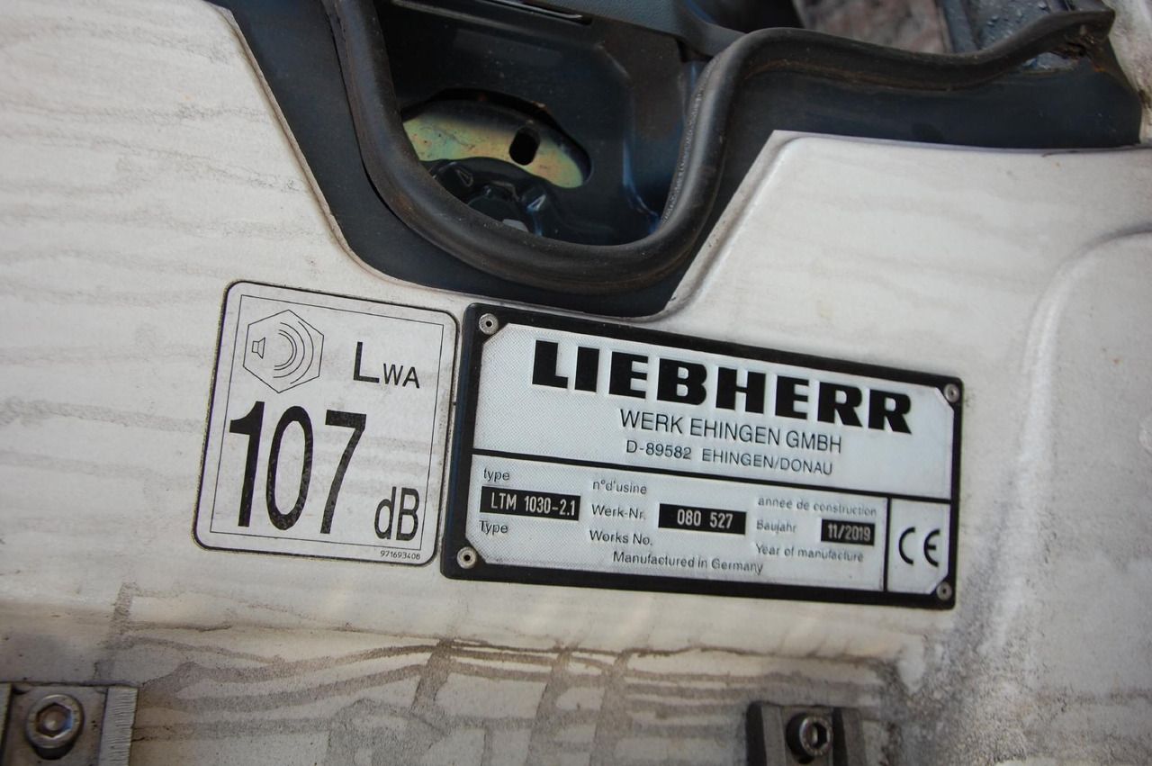 Liebherr Zubehör = LTM 1030-2.1 / diverse Teile und Komponenten - Peça de reposição por Máquina de construção: foto 1 Liebherr Zubehör = LTM 1030-2.1 / diverse Teile und Komponenten - Peça de reposição por Máquina de construção: foto 1