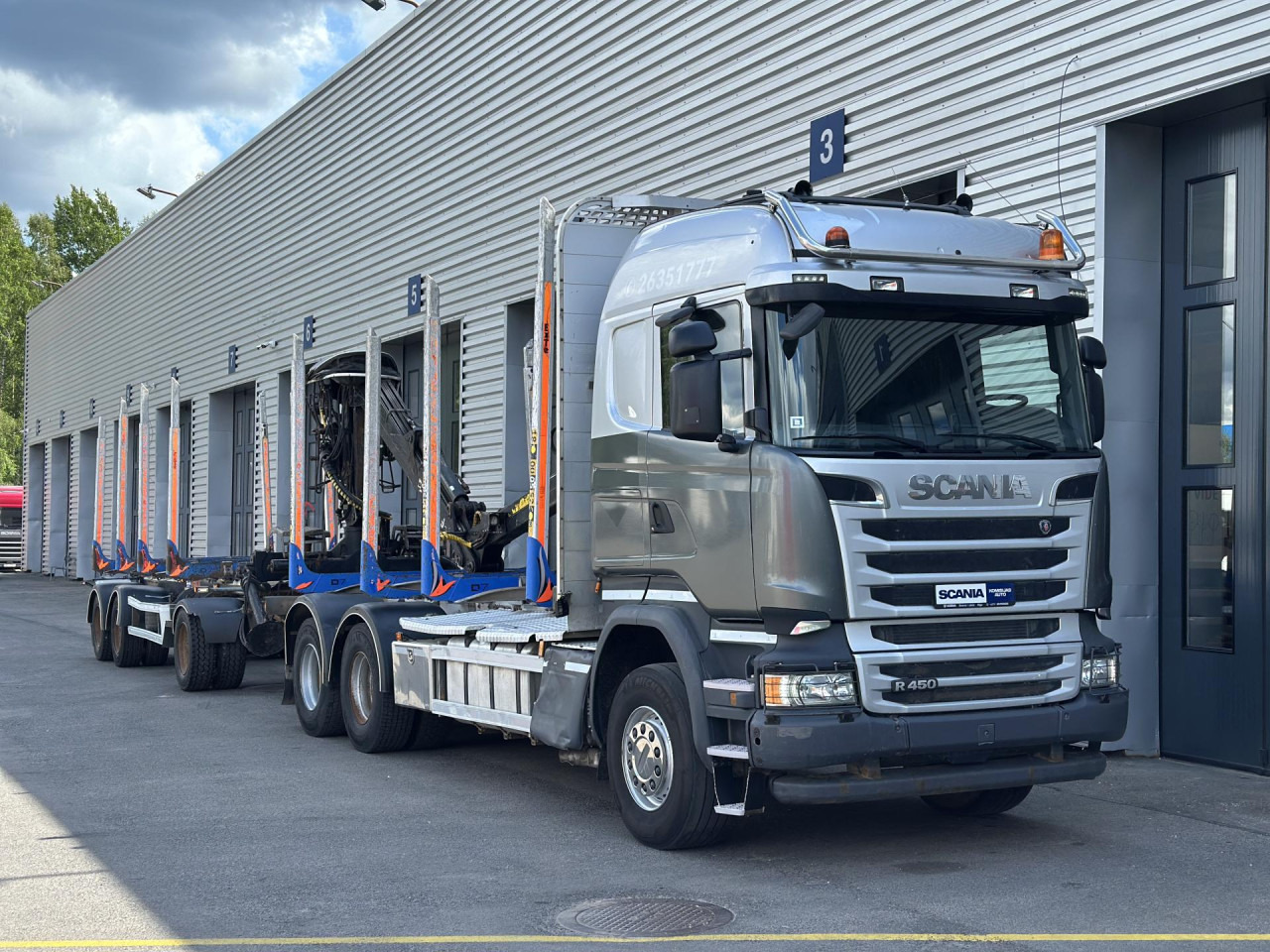 SCANIA R 450 CB6x4HHA - Camião chassi: foto 1 SCANIA R 450 CB6x4HHA - Camião chassi: foto 1