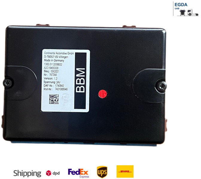 DAF Continental A2C53245510 - Centralina electrónica: foto 1 DAF Continental A2C53245510 - Centralina electrónica: foto 1