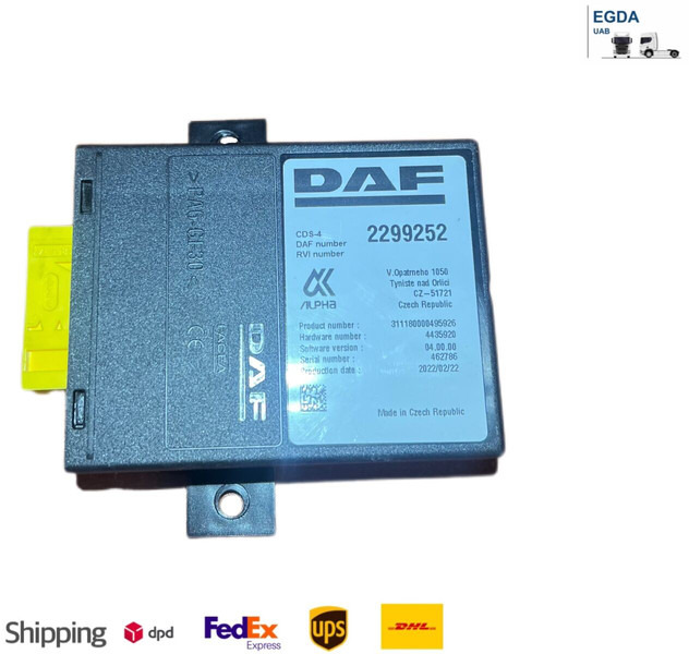 DAF - Centralina electrónica: foto 1 DAF - Centralina electrónica: foto 1