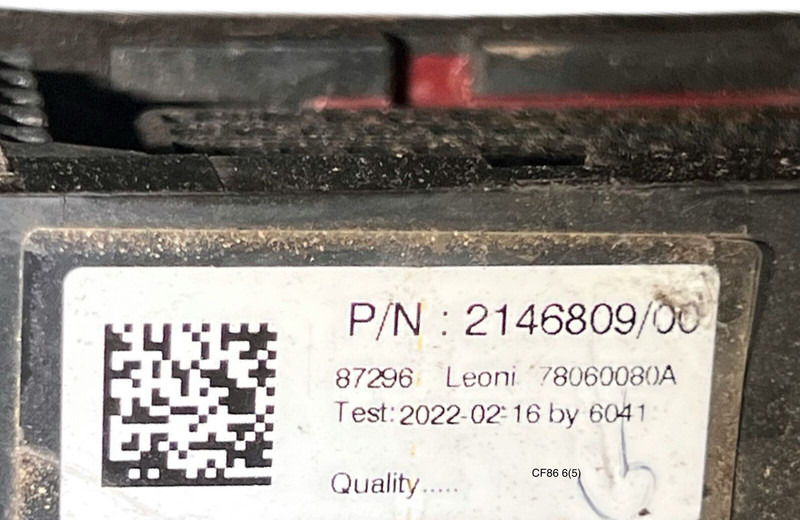 DAF - Cables/ Wire harness: foto 2 DAF - Cables/ Wire harness: foto 2
