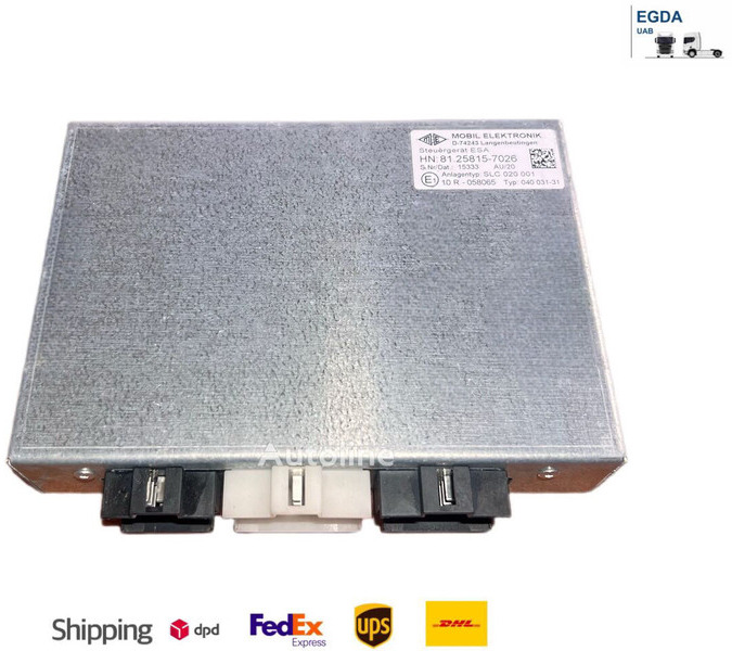 MAN Mobil elektronik ELECTRONIC ESA - Centralina electrónica: foto 1 MAN Mobil elektronik ELECTRONIC ESA - Centralina electrónica: foto 1