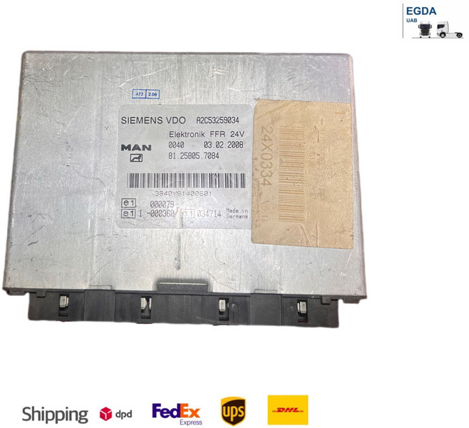 MAN SIEMENS VDO Elektronik FFR A2C53259034 81.25805.7084 - Centralina electrónica: foto 1 MAN SIEMENS VDO Elektronik FFR A2C53259034 81.25805.7084 - Centralina electrónica: foto 1