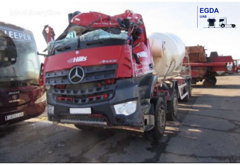 Mercedes-Benz Actros - Camião betoneira: foto 1 Mercedes-Benz Actros - Camião betoneira: foto 1
