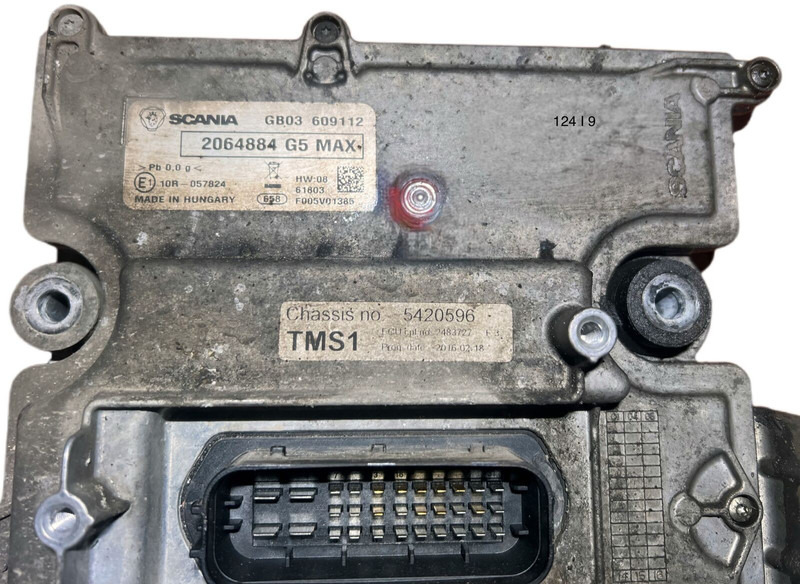 Scania Gearbox control unit TMS, TMS1, TMS2 - Centralina electrónica: foto 4 Scania Gearbox control unit TMS, TMS1, TMS2 - Centralina electrónica: foto 4