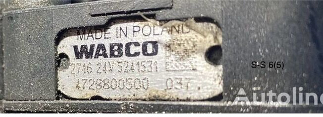 Wabco STRALIS 6 - Válvula: foto 2 Wabco STRALIS 6 - Válvula: foto 2