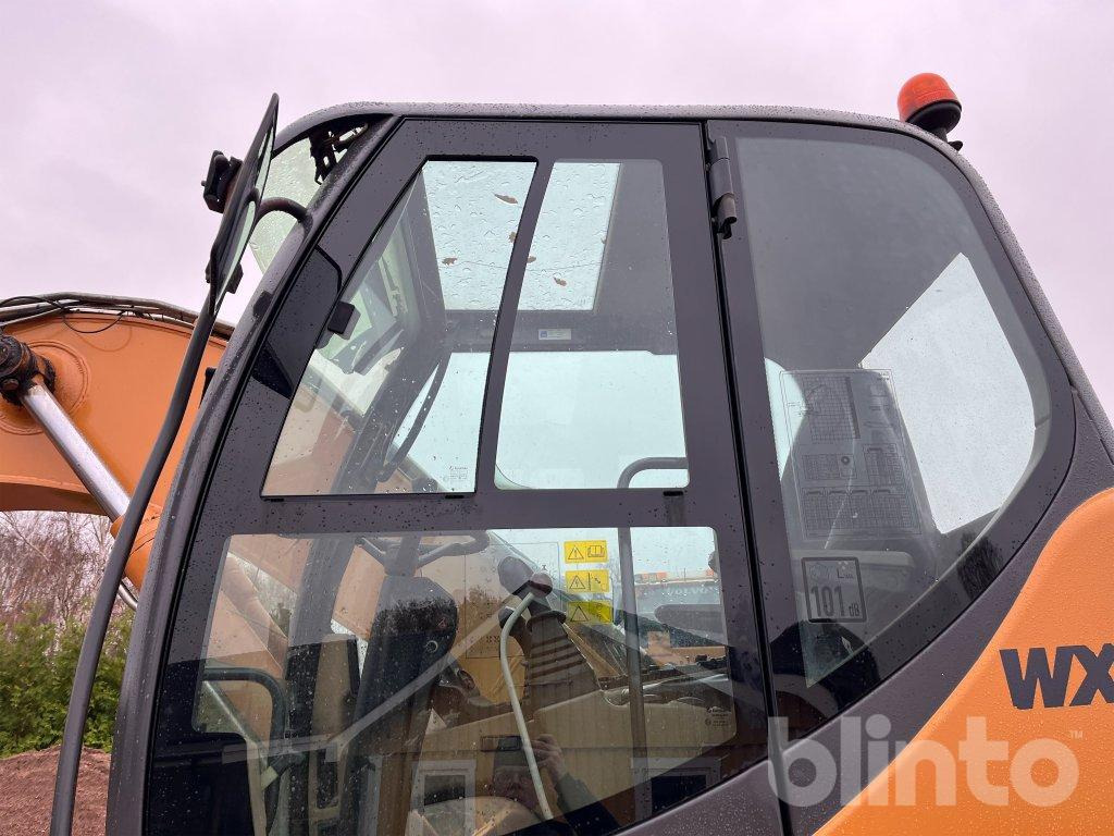 Escavadeira de rodas Case WX165: foto 11