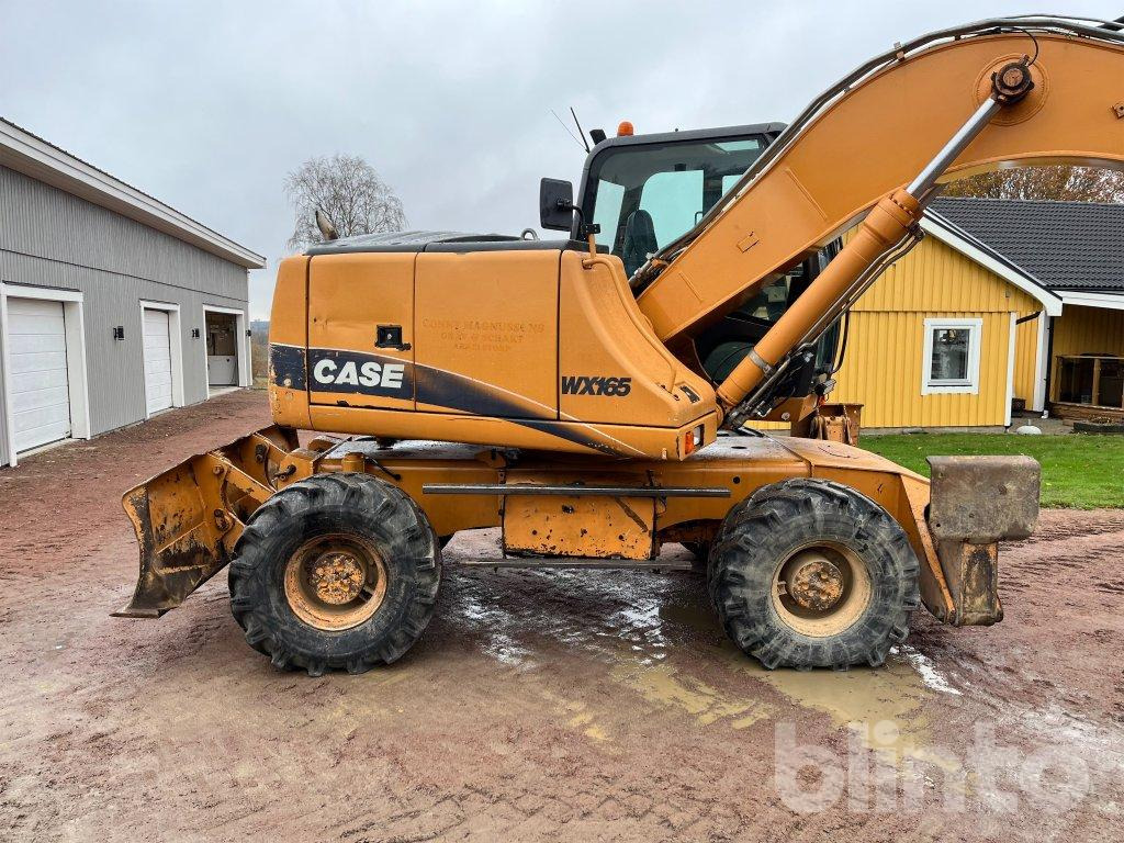 Escavadeira de rodas Case WX165: foto 6