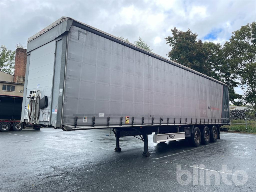 Fliegl SDS 390 (2016) - Semi-reboque de lona: foto 1 Fliegl SDS 390 (2016) - Semi-reboque de lona: foto 1