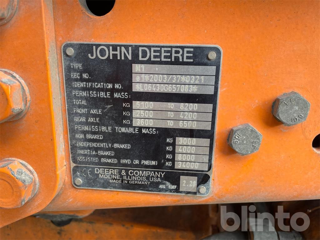 John Deere 6430 (2010) - Trator: foto 5 John Deere 6430 (2010) - Trator: foto 5