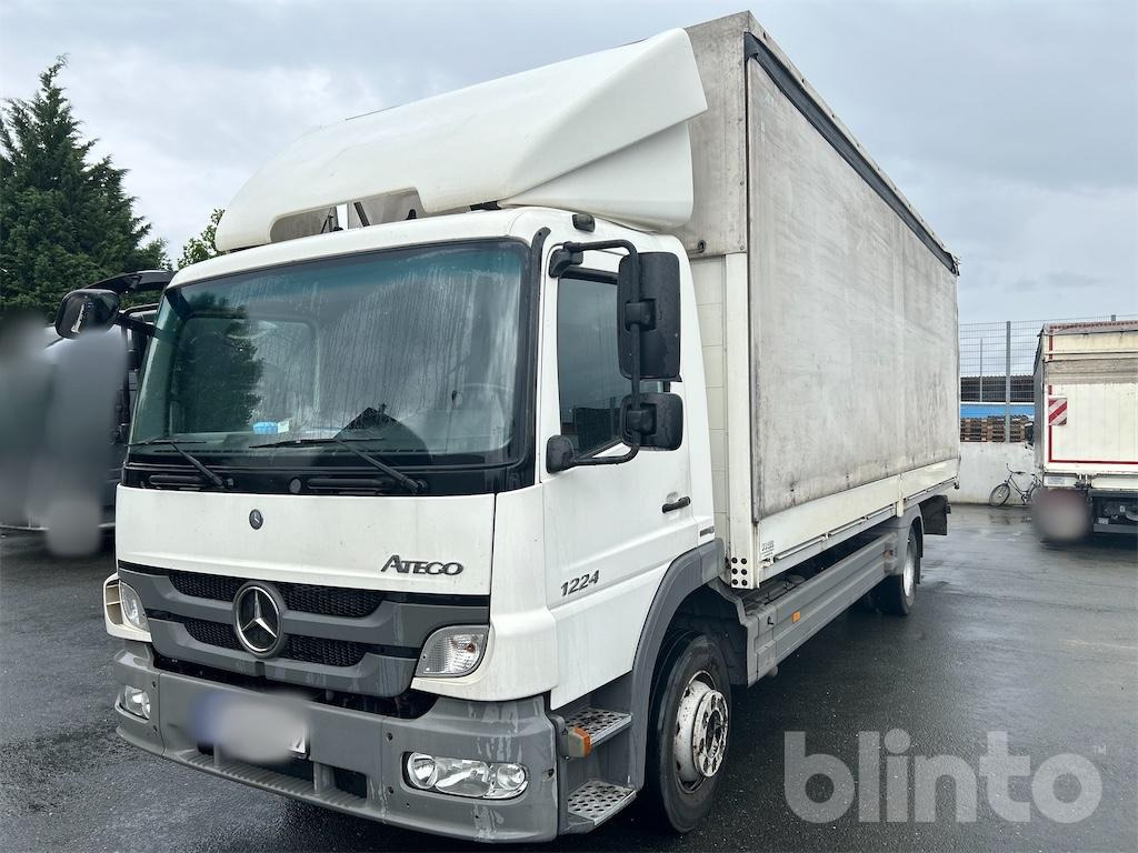 Mercedes Benz Atego 1224 - Camião de lona: foto 1 Mercedes Benz Atego 1224 - Camião de lona: foto 1