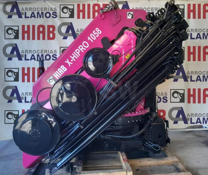 Hiab GRUA HIAB 1058 E8 + JIB 150X6 - Grua para camião: foto 4 Hiab GRUA HIAB 1058 E8 + JIB 150X6 - Grua para camião: foto 4