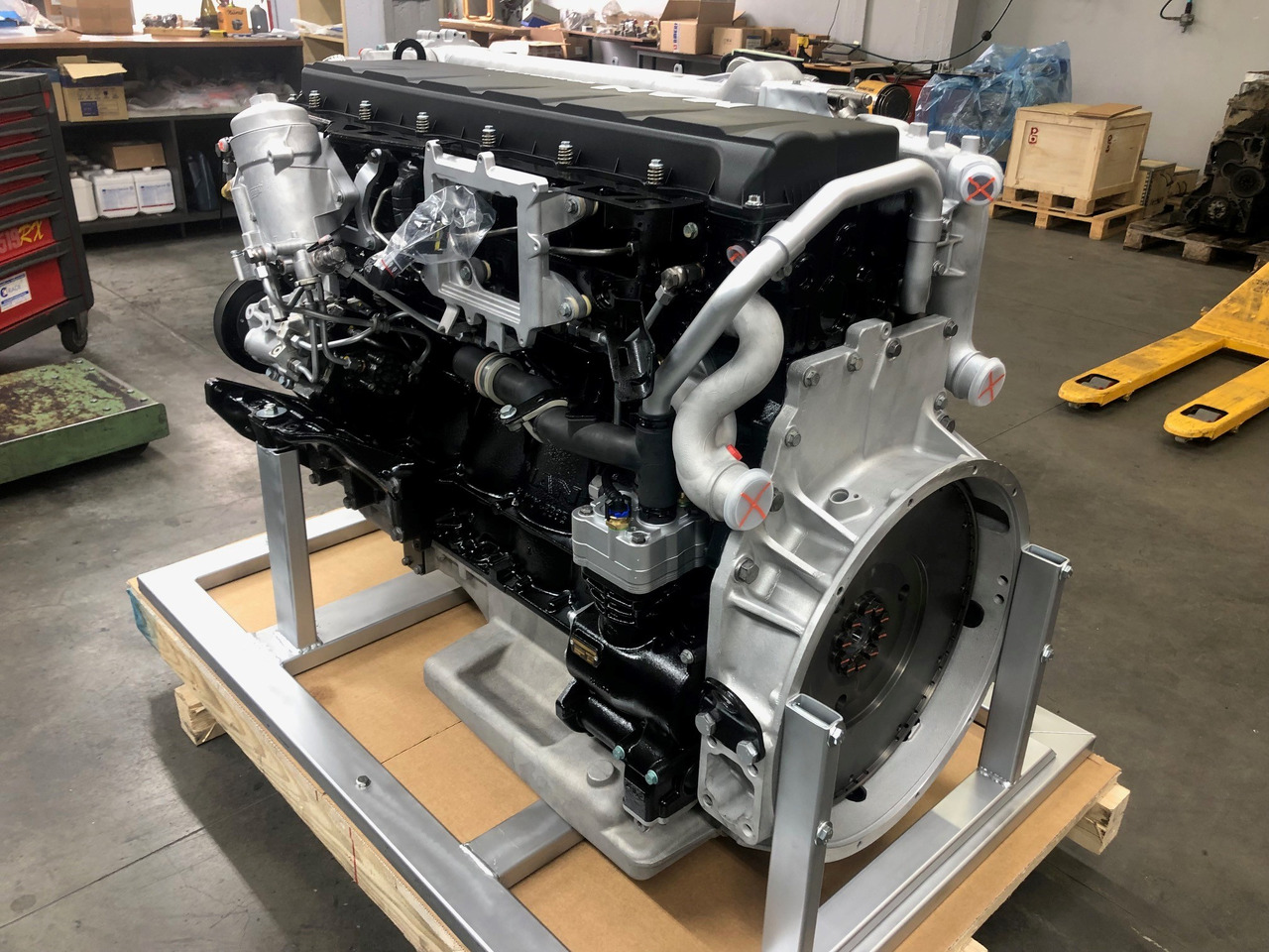 Motor MOTORE MAN D2066LOH01 / MAN D2066 LOH01: foto 11
