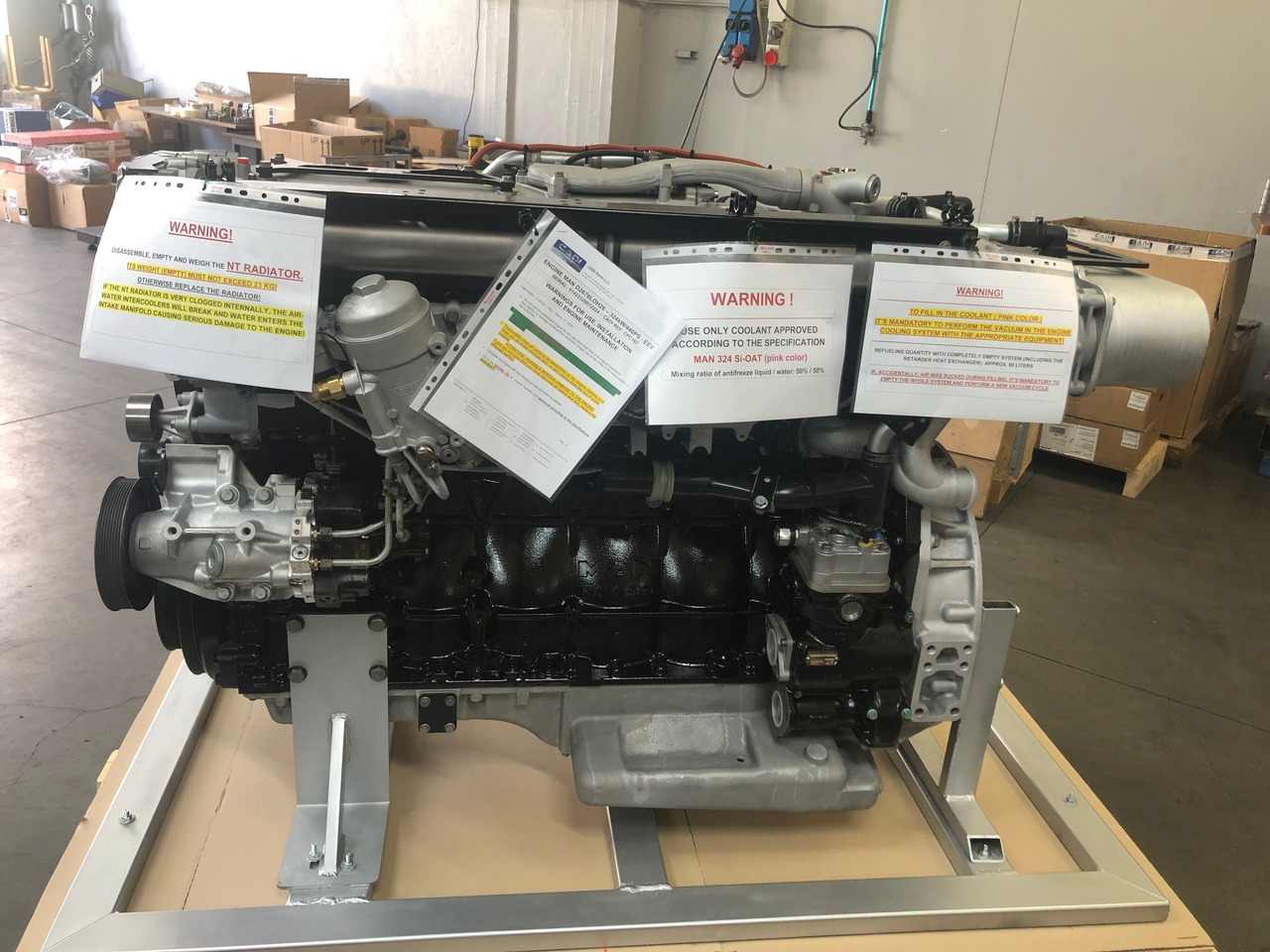 Motor MOTORE MAN D2676LOH27 / MAN D2676 LOH27: foto 6