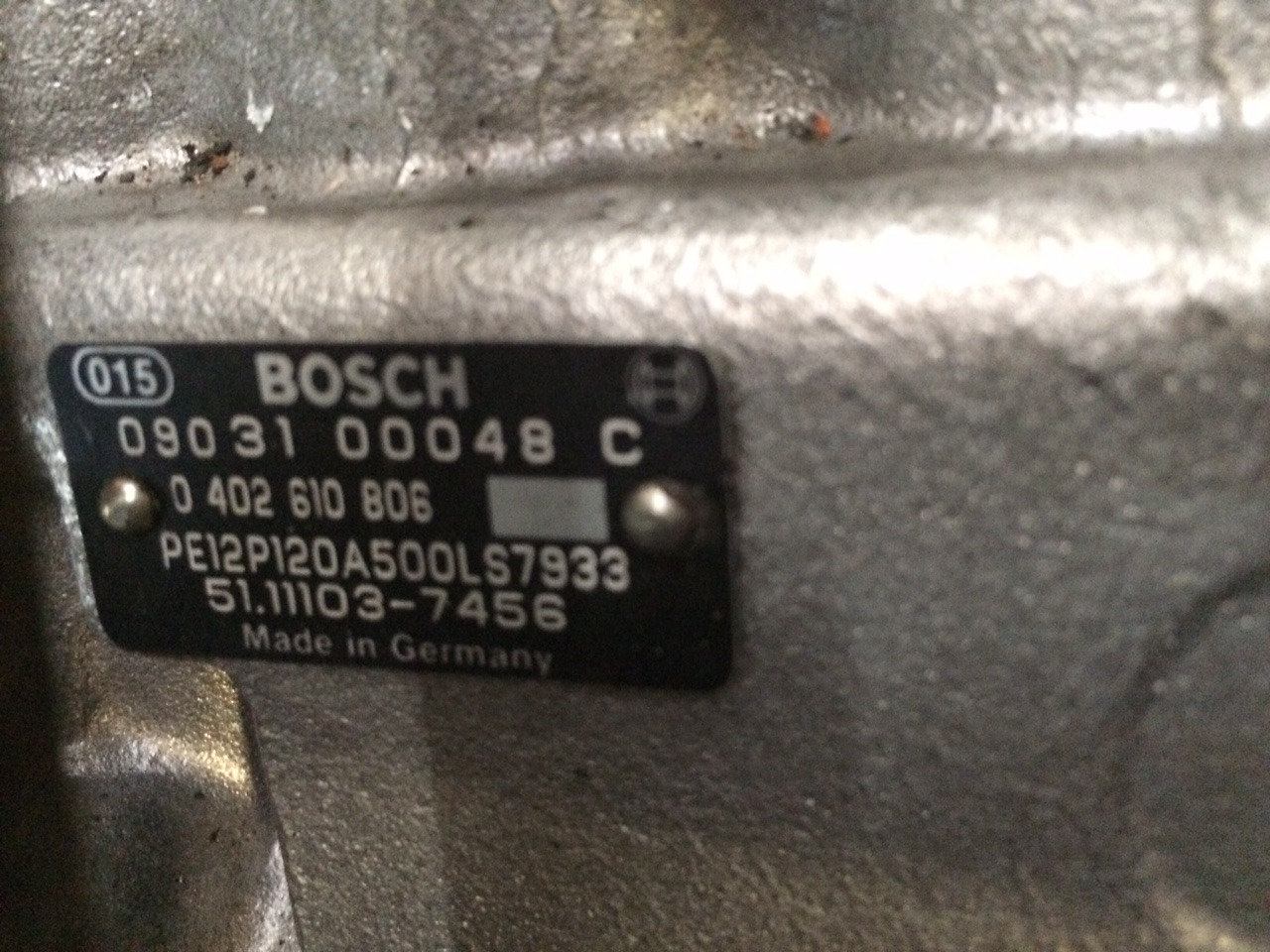POMPA INIEZIONE MAN V12 - RIF. MAN 51111037456 - RIF. BOSCH 0402610806 - Bomba de combustivel: foto 2 POMPA INIEZIONE MAN V12 - RIF. MAN 51111037456 - RIF. BOSCH 0402610806 - Bomba de combustivel: foto 2