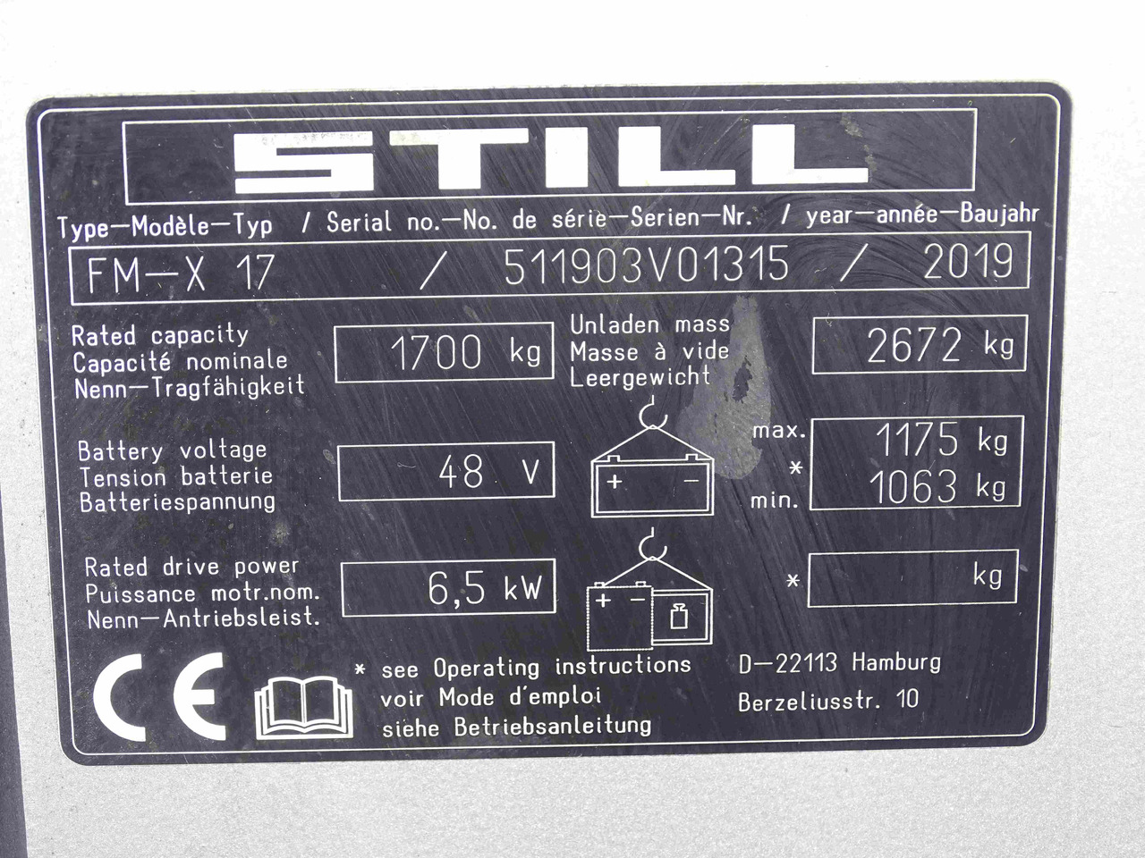 Still FM-X17 - Empilhador retráctil: foto 5 Still FM-X17 - Empilhador retráctil: foto 5
