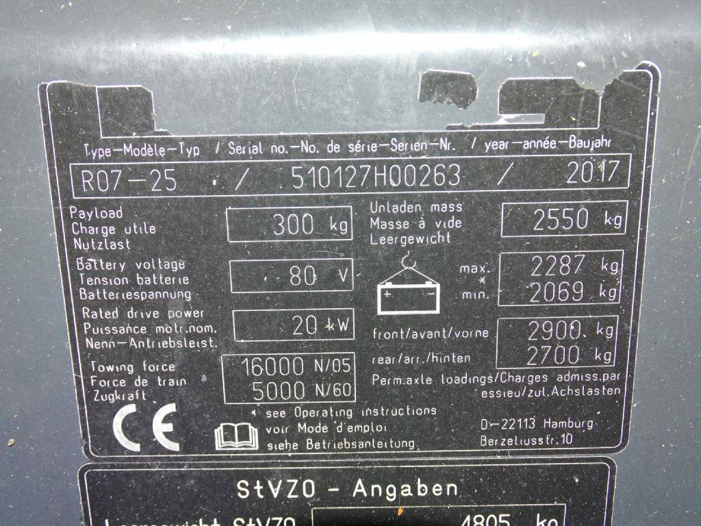 Still R07-25 - Trator elétrics: foto 5 Still R07-25 - Trator elétrics: foto 5