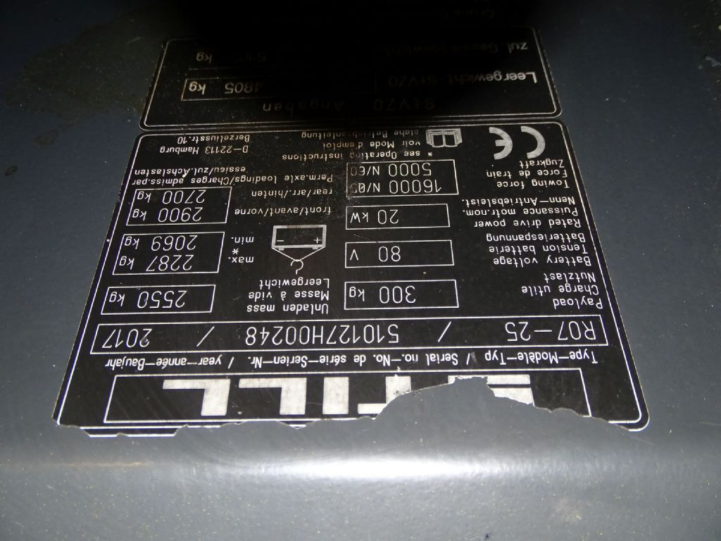 Still R07-25 - Trator elétrics: foto 5 Still R07-25 - Trator elétrics: foto 5