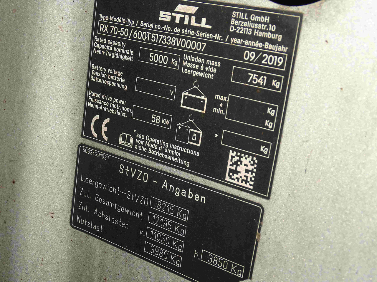 Empilhadeira a diesel Still RX70-50T/600: foto 9