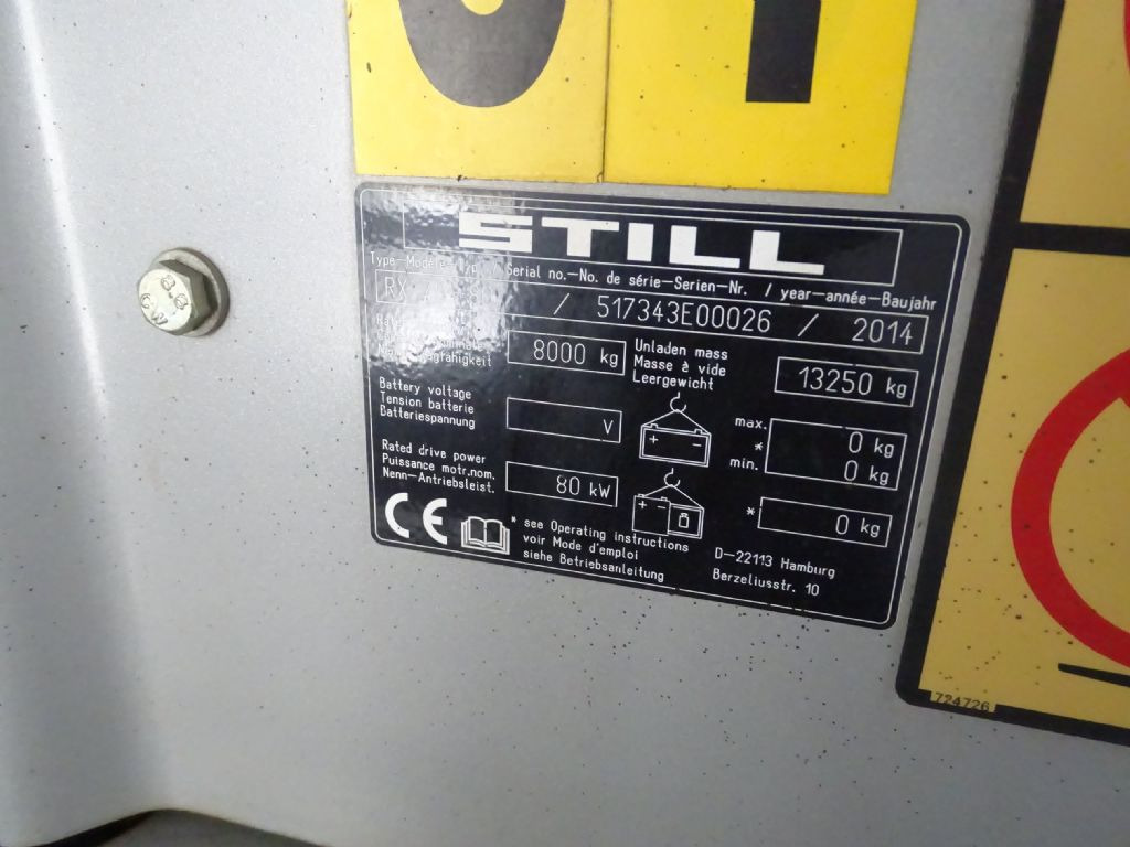 Empilhadeira a diesel Still RX70-80: foto 9