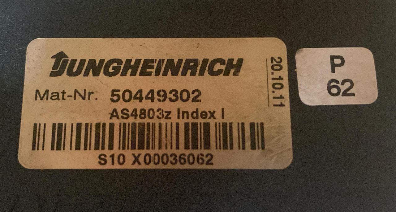 Jungheinrich Forklift ECU 50449302 - Centralina electrónica por Empilhadeira: foto 3 Jungheinrich Forklift ECU 50449302 - Centralina electrónica por Empilhadeira: foto 3