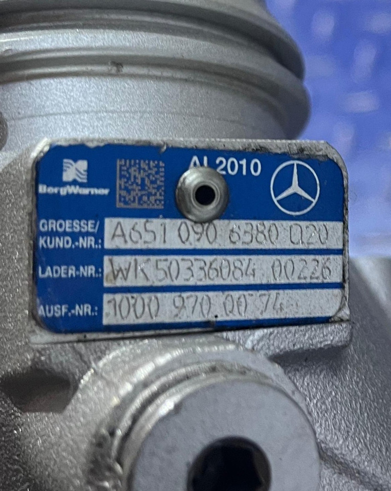 Turbo Mercedes Sprinter 216/316/416/516 CDI BiTurbo Euro 5 - Motor e peças por Automóvel: foto 5 Turbo Mercedes Sprinter 216/316/416/516 CDI BiTurbo Euro 5 - Motor e peças por Automóvel: foto 5