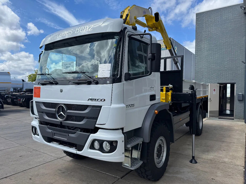 Camião grua novo Mercedes-Benz Atego Atego 1725 4x4 Flatbed with Hyva HB120 Crane: foto 17
