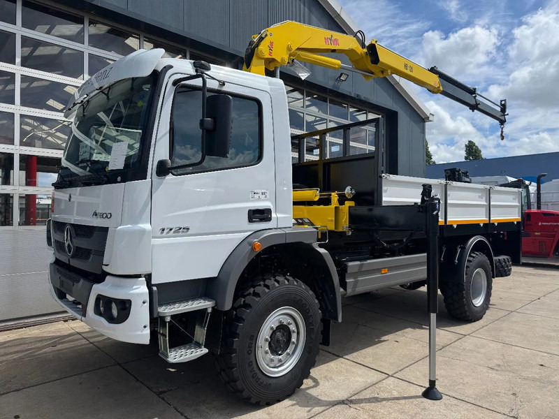 Camião grua novo Mercedes-Benz Atego Atego 1725 4x4 Flatbed with Hyva HB120 Crane: foto 11