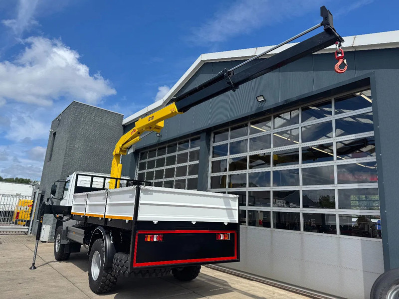 Camião grua novo Mercedes-Benz Atego Atego 1725 4x4 Flatbed with Hyva HB120 Crane: foto 12