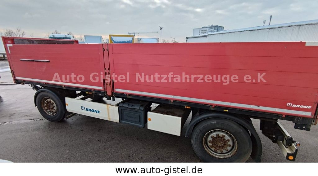 Krone AZ Baustoffpritsche*Luft*385/65 - Reboque plataforma/ Caixa aberta: foto 2 Krone AZ Baustoffpritsche*Luft*385/65 - Reboque plataforma/ Caixa aberta: foto 2
